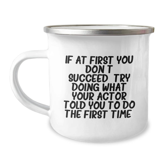 Funny Actor Camping Mug Gifts from Mom for Mother's Day Unique - Image 1