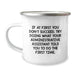 Funny Administrative Assistant Gifts from Friends, Birthday Unique Mugs for Coworkers - Inspirational Quote, Camping Mug for Men, Women, Family - Image 1