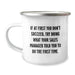 Funny Sales Manager Gifts for Men Funny Birthday Unique Gifts from Friends, Encouragement Quote on Camping Mug for Sales Manager, 12 oz Stainless Steel with Enamel Finish - Image 1