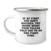 Funny Teller Camping Mug Gifts for Teller, Birthday Unique Gifts from Friends, Men's Camping Coffee Mugs with Inspirational Quote - Teller Said So, Try Again. - Image 1