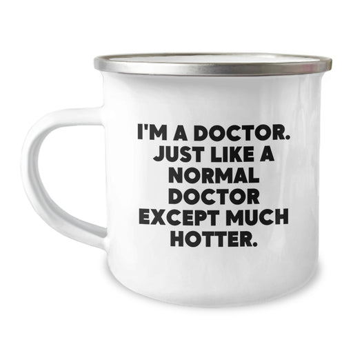 Funny Doctor Gifts for Men - Camping Mug - Unique Christmas Unique Gifts from Friends to Doctor Friends - Image 1