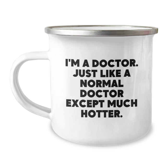 Funny Doctor Gifts for Men - Camping Mug - Unique Christmas Unique Gifts from Friends to Doctor Friends - Image 1