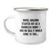 Funny Model Building Gifts for Him, Model Building Enthusiast's Camping Mug, Model Building Started Out As A Harmless Hobby Funny Quote - Image 1