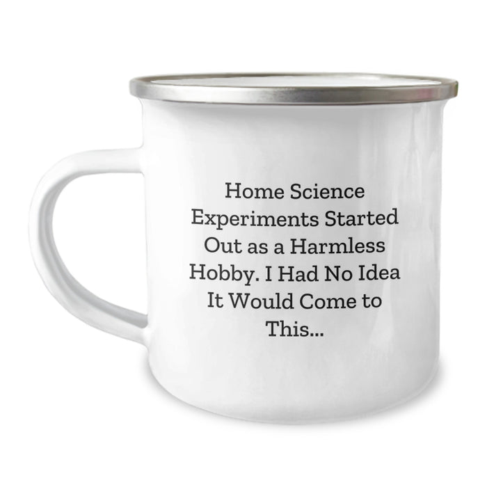 Home Science Experiments Gifts for Men, Funny Camping Mug, Graduation Unique Gifts from Family - Image 1
