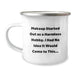 Funny Makeup Lover Gifts from Friends for Graduation Unique Gifts - Makeup Camping Mug with Inspirational Quote - 'Makeup Started Out As A Harmless Hobby. I Had No Idea It Would Come To This...' - Image 1