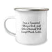 Funny Gifts from Dad to Financial Advisor, Unique Graduation Unique Gifts, Camping Mug for Financial Advisor Dad, I Am A Financial Advisor Dad, Just Like A Normal Dad Except Much Cooler. - Image 1