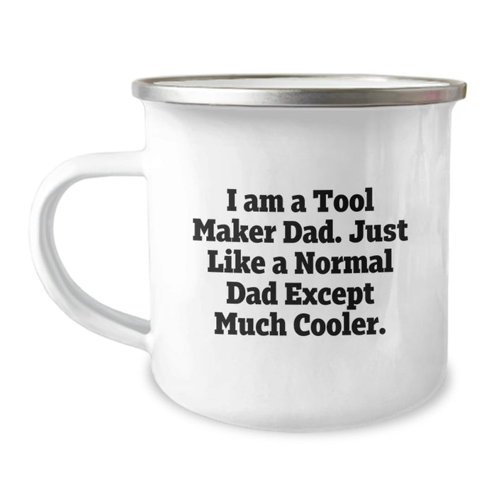 Tool Maker Dad Gifts, Funny Camping Mug, Graduation Unique Gifts from Dad to Tool Maker Men - Image 1