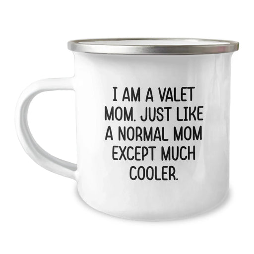 Funny Valet Gifts from Mom for Valet - Camping Mug Valentine's Unique Gifts - Image 1