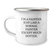 Funny Painter Gifts from Friends - Christmas Unique Presents for Painter Lovers - 'I'm A Painter. Just Like A Normal Painter Except Much Hotter.' Camping Mug - Image 1