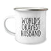 Funny Husband Camping Mug Gifts from Friends for Graduation Unique Husband Tees - Image 1