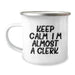 Cute Clerk Gifts for Men Funny Camping Mug, Gifts from Friends and Family, Unique Christmas Unique Gifts for Him - Image 1