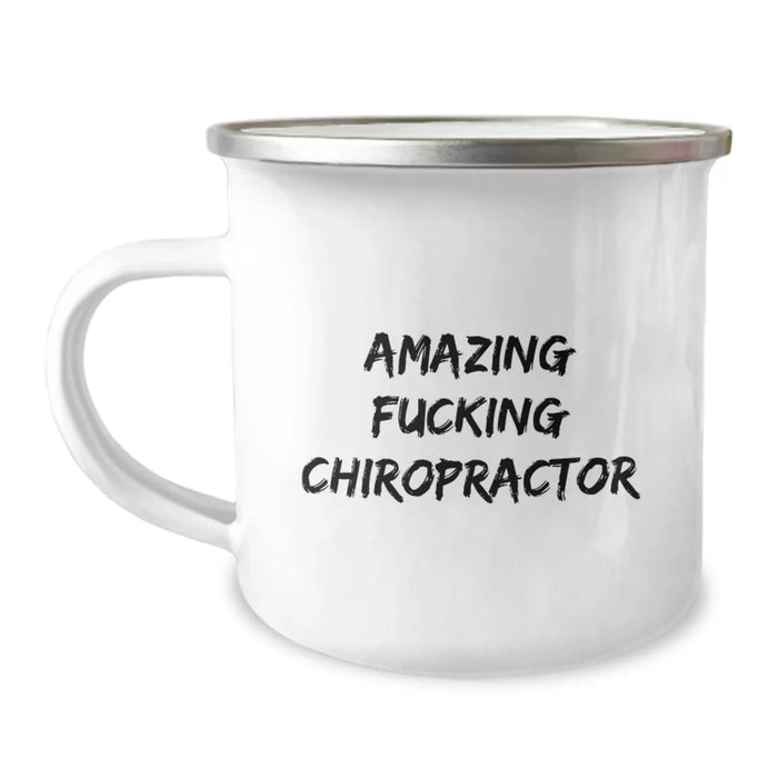 Funny Chiropractor Gifts from Men - 'Amazing F--king Chiropractor' Christmas Unique Mugs for Chiropractor Friends and Family - Image 1