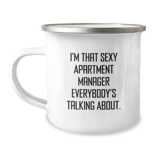 Funny Apartment Manager Gifts from Friends - I'm That Sexy Apartment Manager Everybody's Talking About. Birthday Unique Gifts for Her Him - Image 1