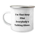 Funny Pilot Gifts for Graduation - I'm That Sexy Pilot Everybody's Talking About. Pilot Camping Mug for Men - Image 1