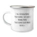 Funny Nurse Practitioner Gifts for Men - I'm A Tattooed Nurse Practitioner, Gifts from Friends to Nurse Practitioner Graduates, Unique Camping Mug, 12 oz Stainless Steel Enamel Finish - Image 1