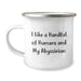 Abyssinian Cat Lover Gifts from Friends for Men Women - Funny Camping Mug for Graduation Unique Gifts - Image 1