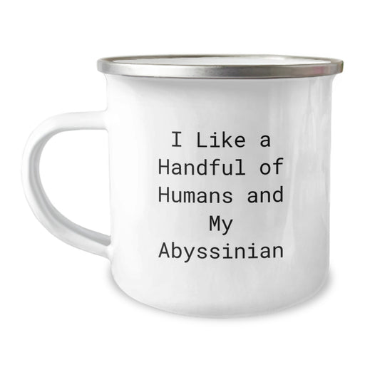 Funny Abyssinian Cat Lover Gifts from Men to Friends for Graduation Unique - Image 1