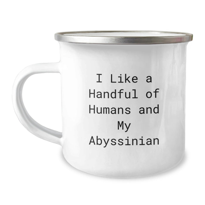 Funny Abyssinian Cat Lover Gifts from Men to Friends for Graduation Unique - Image 1
