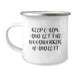 Gifts from Friends to Woodworker Men - Keep Calm And Let The Woodworker Handle It, Unique Graduation Gifts for Woodworker - Image 1