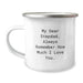 Funny Stepdad Gifts, Camping Mug for Men, Christmas Unique Gifts from Family, 'My Dear Stepdad, Always Remember How Much I Love You.' - Image 1