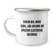 Funny Electrical Engineer Gifts for Him, Inspirational Camping Mug, Dream Big - Gifts from Friends to Electrical Engineer on Birthday - Image 1