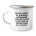 German Wirehaired Pointer Dog Gifts for Men, Funny Camping Mug with Quote, Gifts from Family for German Wirehaired Pointer Lovers, Christmas Unique Mugs - Image 1