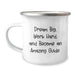 Commemorate Graduation with Inspirational 'Dream Big' Gifts from Friends for Guide Enthusiasts, Funny Camping Mug - Image 1