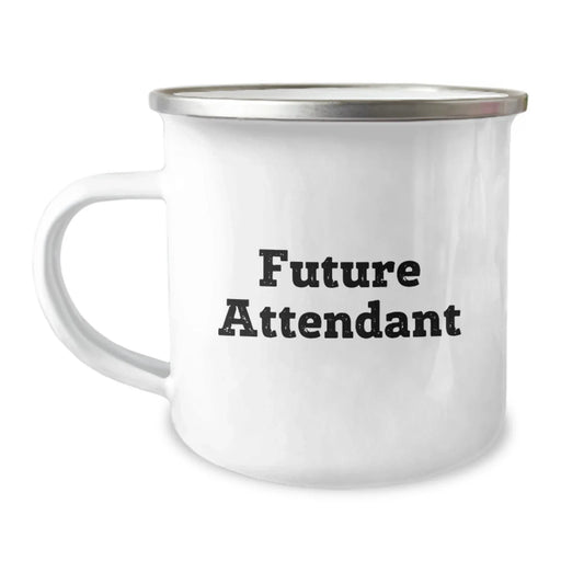 Funny Quote Gifts from Men for Attendants, Camping Mug for Future Attendants, Unique Christmas Unique Gifts for Friends and Family - Image 1