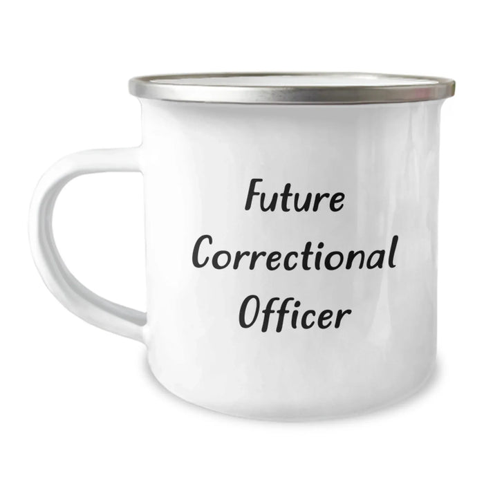 Funny Correctional Officer Gifts from Friends to Future Correctional Officers - Correctional Officer Camping Mug, Birthday Unique Gifts - Image 1