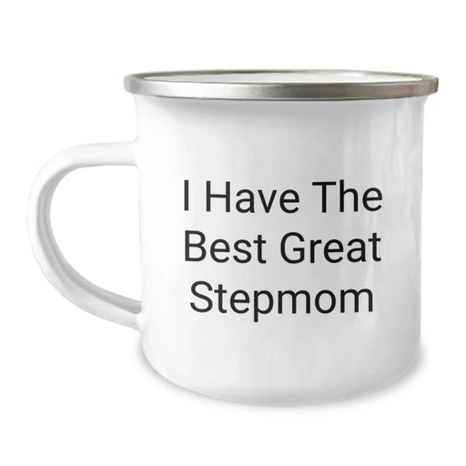 Funny Stepmom Gifts from Men to Women on Christmas Unique Mug - I Have The Best Great Stepmom - Image 1