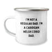 Funny Cardigan Welsh Corgi Dog Dad Birthday Unique Gifts from Friends for Men Camping Mug - I'm Not A Regular Dad - Image 1