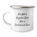 Funny Dachshund Dog Dad Gifts from Men to Dachshund Dog Owners on Birthday Unique Occasion Camping Mugs - I'm Not A Regular Dad - Image 1