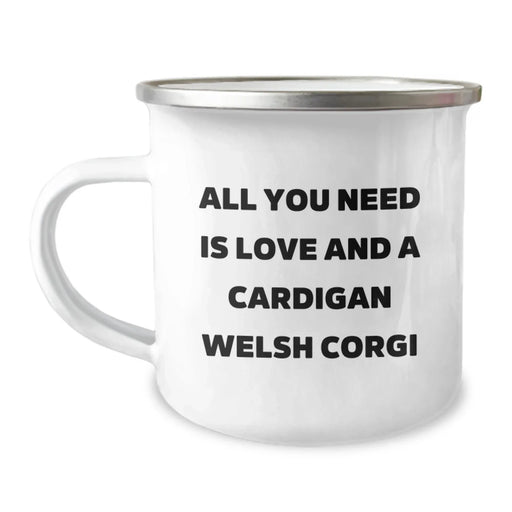 Funny Cardigan Welsh Corgi Dog Lover Gifts from Friends for Christmas Unique Mugs for Men Women Family - Image 1