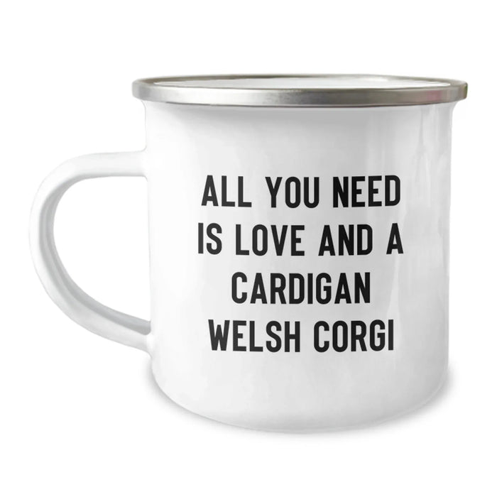 Funny Cardigan Welsh Corgi Dog Lover Christmas Unique Gifts - All You Need Is Love And A Cardigan Welsh Corgi Gifts from Friends to Family - Image 1
