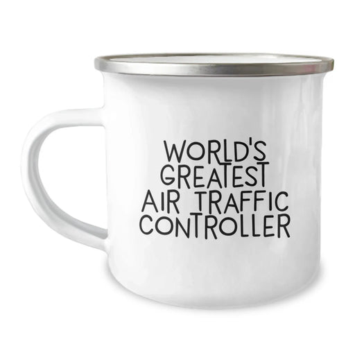 Funny Air Traffic Controller Mugs for Men Gifts, World's Greatest Air Traffic Controller Quote Birthday Unique Gifts from Friends - Image 1
