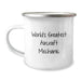 World's Greatest Aircraft Mechanic Funny Birthday Unique Gifts for Men Camping Mug from Friends - Image 1