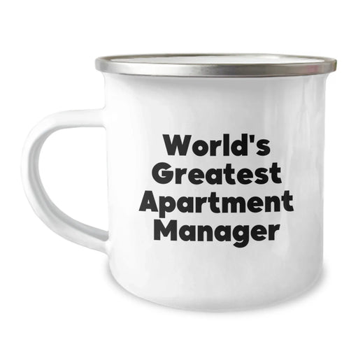 Funny World's Greatest Apartment Manager Gifts for Men - Christmas Unique Gifts from Friends - Image 1
