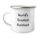 Funny World's Greatest Assistant Gifts from Friends for Assistant Camping Mug, Birthday Unique Gifts - Image 1