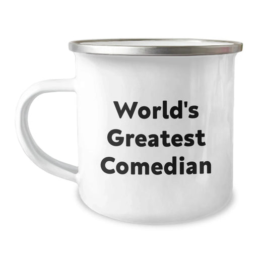 Funny Comedian Gifts from Friends, Comedian Camping Mugs for World's Greatest Comedian, Birthday Unique Gifts - Image 1