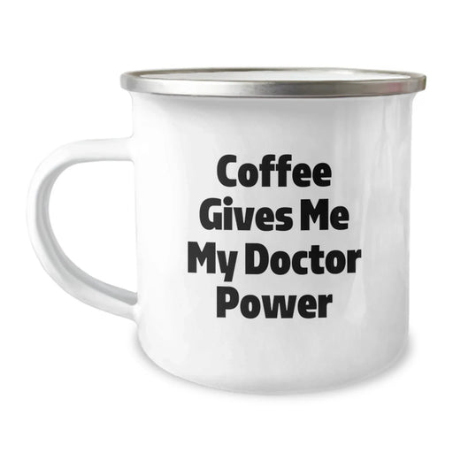 Funny Coffee Mug Gifts for Doctor Friends, Birthday Unique Gifts from Family, Camping Mug for Men, Women, Friends - Image 1
