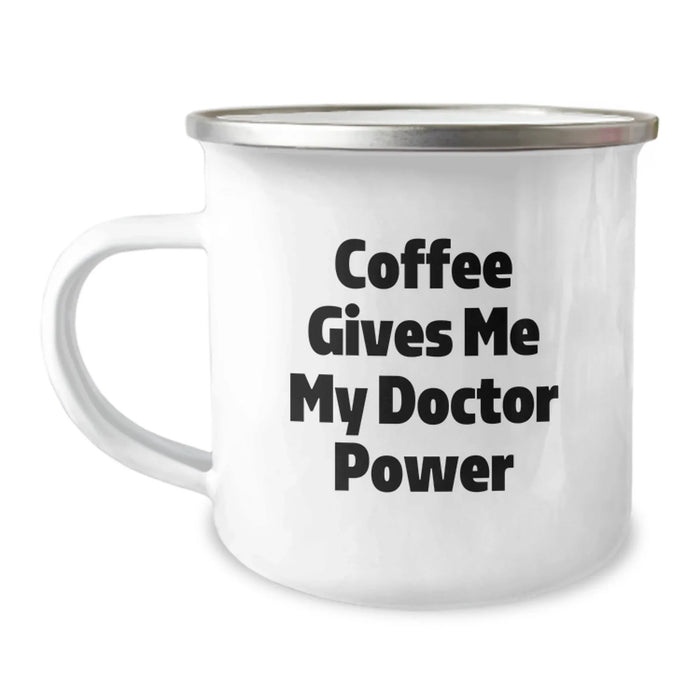 Funny Coffee Mug Gifts for Doctor Friends, Birthday Unique Gifts from Family, Camping Mug for Men, Women, Friends - Image 1