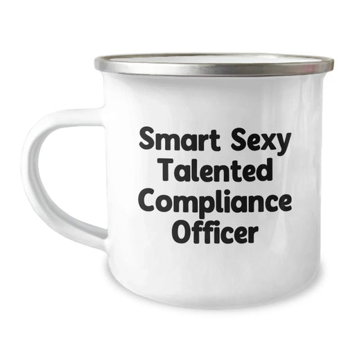Compliance Officer Funny Mugs, Unique Birthday Unique Gifts for Compliance Officers, Camping Mugs for Men and Women from Friends and Family - Image 1