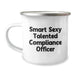 Compliance Officer Funny Mugs, Unique Birthday Unique Gifts for Compliance Officers, Camping Mugs for Men and Women from Friends and Family - Image 1