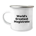Funny World's Greatest Magistrate Gifts from Men to Magistrate on Christmas Unique Gifts - Image 1