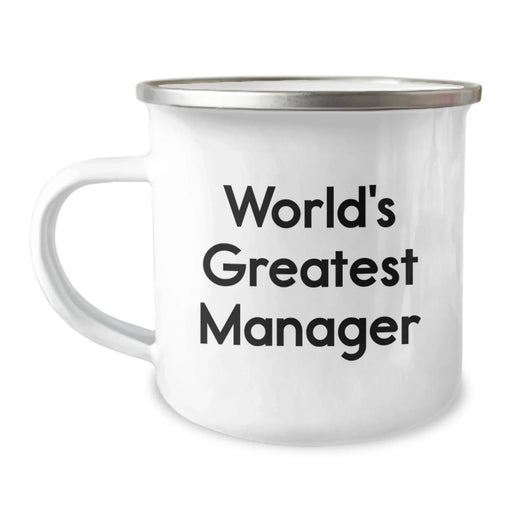 Funny World's Greatest Manager Gifts for Him - Valentine's Unique Gifts from Friends - Image 1