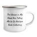 Funny Antique Book Collecting Gifts for Men - The Voices In My Head Are Telling Me To Go Antique Book Collecting, Birthday Unique Gifts, Stainless Steel Camping Mug - Image 2
