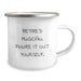 Funny Musician Gifts, Retired Musician Figure It Out Yourself Camping Mug, Unique Birthday Unique Gifts from Friends to Musician - Image 2