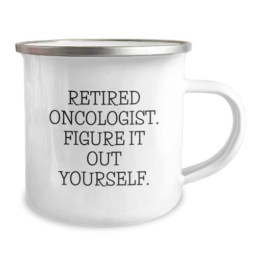 Funny Oncologist Gifts for Men, 'Retired Oncologist. Figure It Out Yourself.' Christmas Unique Gifts from Friends to Family - Image 2