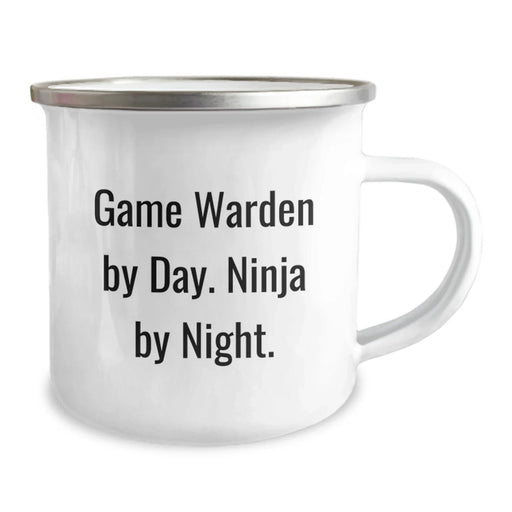 Game Warden Ninja Gifts from Family - Birthday Unique Mugs for Men - 'Game Warden By Day. Ninja By Night.' - Image 2