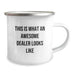Funny Dealer Gifts from Men, Camping Mug for Birthday Unique Gifts, Inspirational Dealer Looks Like - Image 2